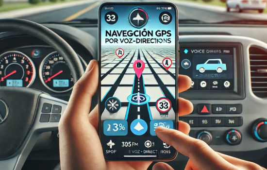 Aplicación Navegación GPS - por voz-Direcciones