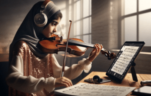 Domina el violín con este app!