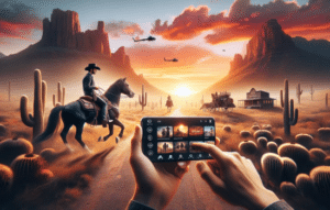 Aventura del lejano oeste en cualquier lugar