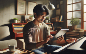 Aprende piano desde casa con nuestra app