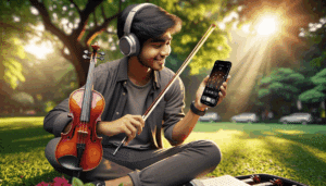 Aprende violín en tu bolsillo