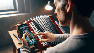 Maestro del acordeón en tu bolsillo
