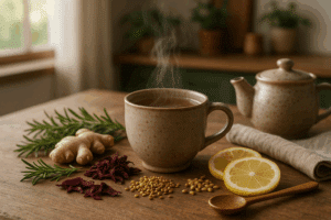 Infusión Milagrosa para Cabello Fuerte