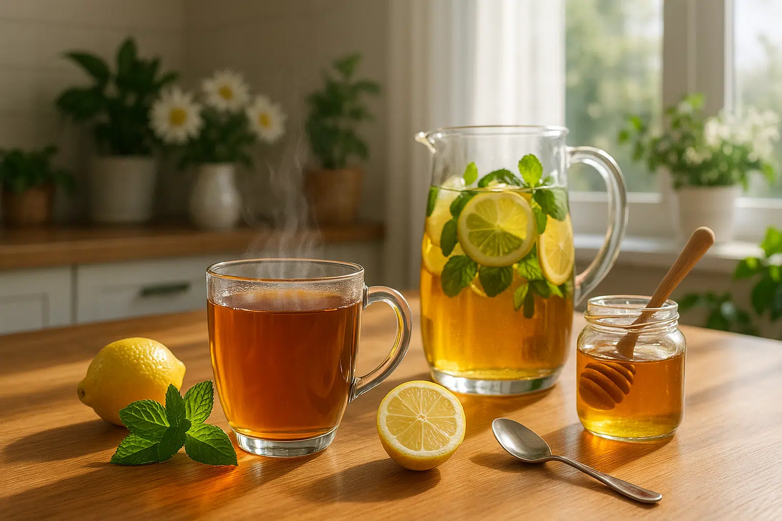 ¡Revitalízate con el poder del té!