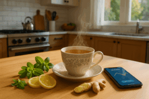 Glucosa en Check con Té Especial