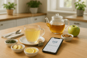 Controla tu Glucosa con Té y App
